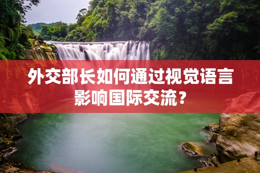外交部长如何通过视觉语言影响国际交流？