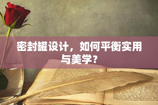 密封罐设计，如何平衡实用与美学？