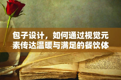 包子设计，如何通过视觉元素传达温暖与满足的餐饮体验？