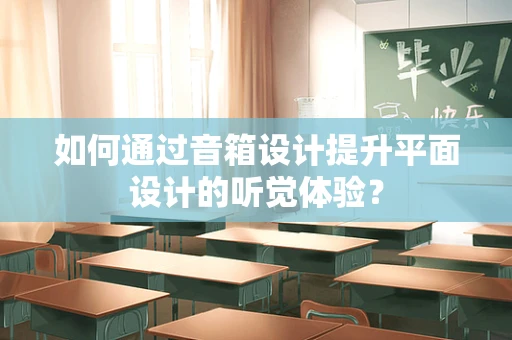如何通过音箱设计提升平面设计的听觉体验？