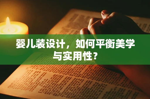 婴儿装设计，如何平衡美学与实用性？