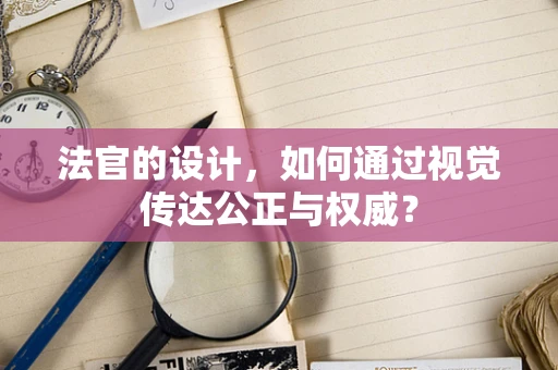 法官的设计，如何通过视觉传达公正与权威？