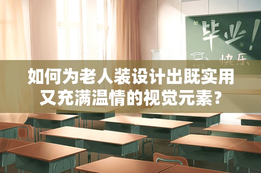 如何为老人装设计出既实用又充满温情的视觉元素？