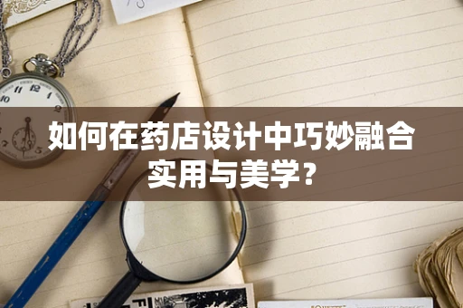 如何在药店设计中巧妙融合实用与美学？