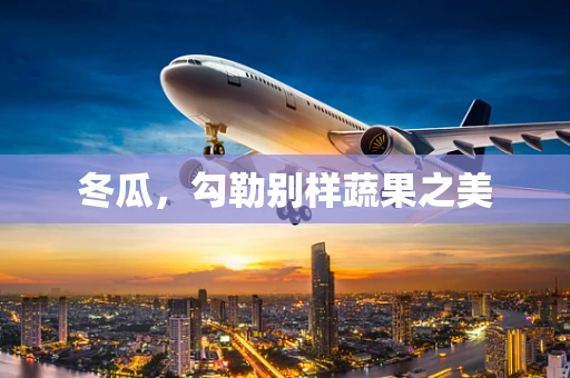 冬瓜，勾勒别样蔬果之美