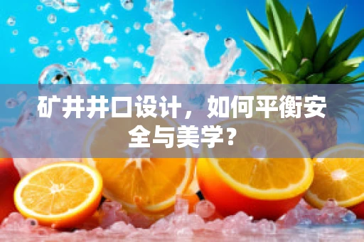 矿井井口设计，如何平衡安全与美学？