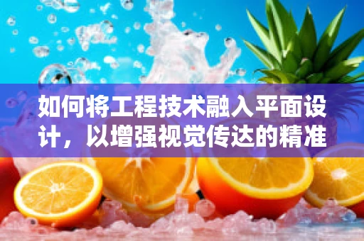 如何将工程技术融入平面设计，以增强视觉传达的精准性？