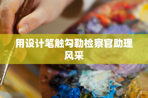 用设计笔触勾勒检察官助理风采