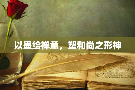 以墨绘禅意，塑和尚之形神