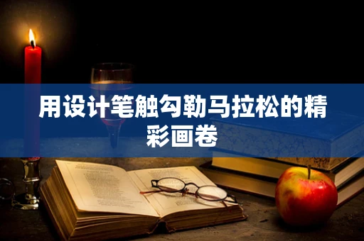 用设计笔触勾勒马拉松的精彩画卷