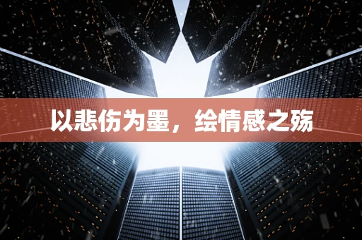 以悲伤为墨，绘情感之殇