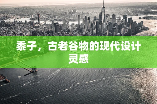 黍子，古老谷物的现代设计灵感