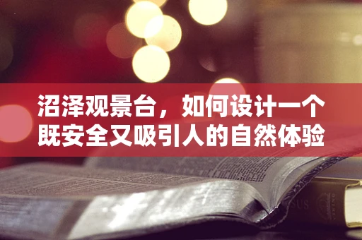 沼泽观景台，如何设计一个既安全又吸引人的自然体验空间？