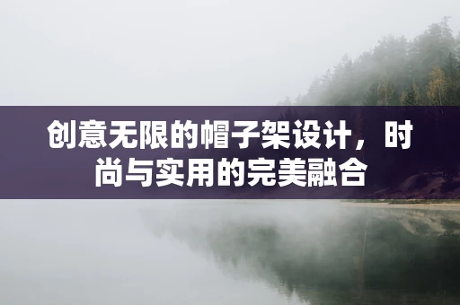 创意无限的帽子架设计，时尚与实用的完美融合