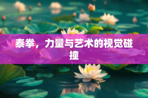 泰拳，力量与艺术的视觉碰撞