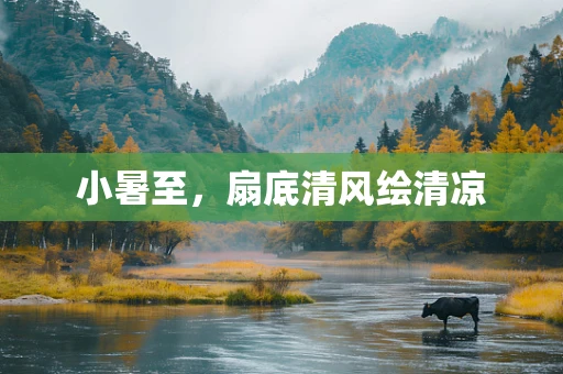 小暑至，扇底清风绘清凉