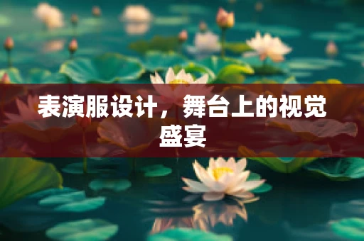 表演服设计，舞台上的视觉盛宴