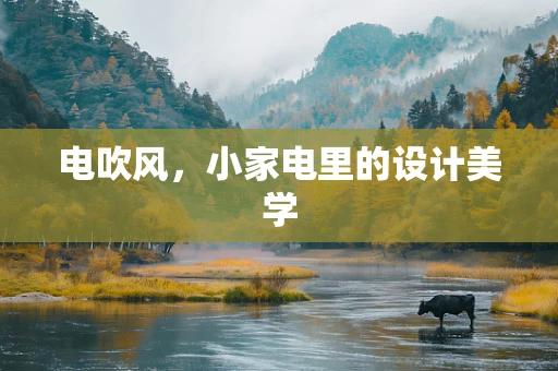 电吹风，小家电里的设计美学