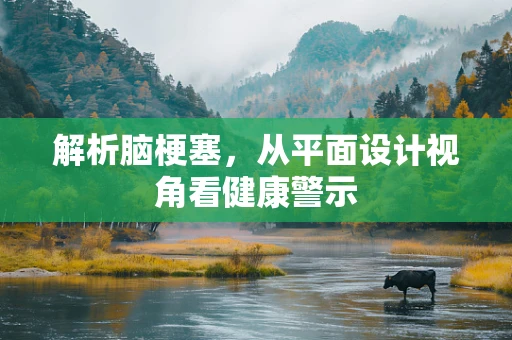 解析脑梗塞，从平面设计视角看健康警示