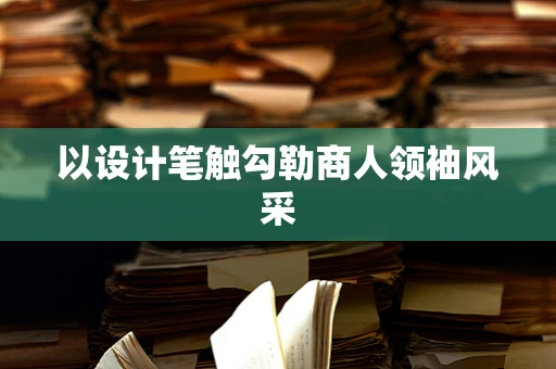 以设计笔触勾勒商人领袖风采