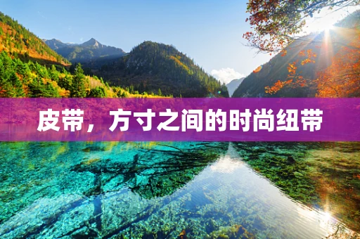 皮带，方寸之间的时尚纽带