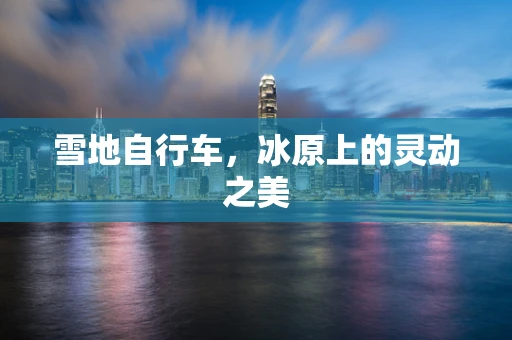 雪地自行车，冰原上的灵动之美