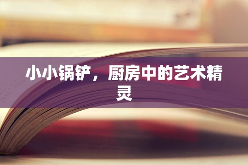 小小锅铲，厨房中的艺术精灵