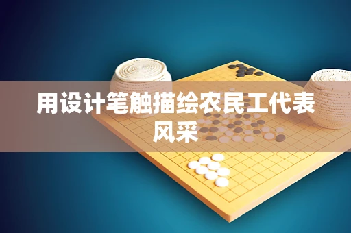 用设计笔触描绘农民工代表风采