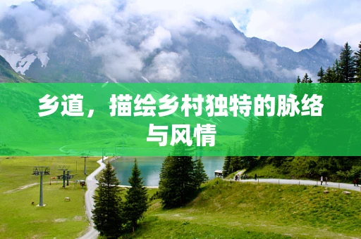 乡道，描绘乡村独特的脉络与风情