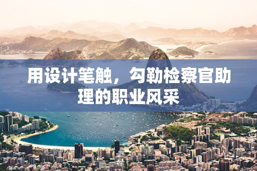 用设计笔触，勾勒检察官助理的职业风采