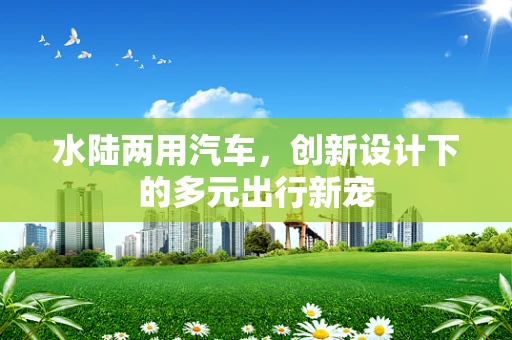 水陆两用汽车，创新设计下的多元出行新宠