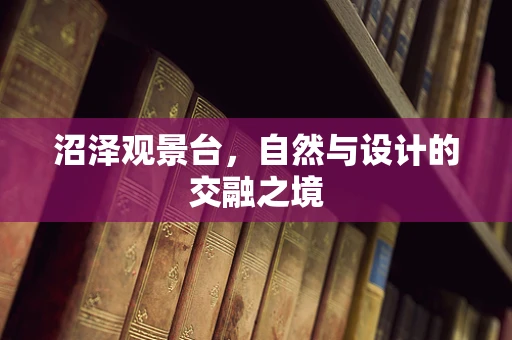 沼泽观景台，自然与设计的交融之境