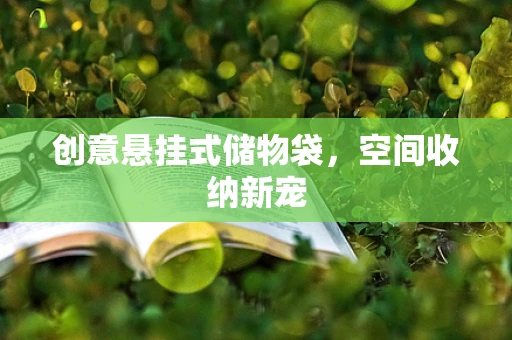 创意悬挂式储物袋，空间收纳新宠