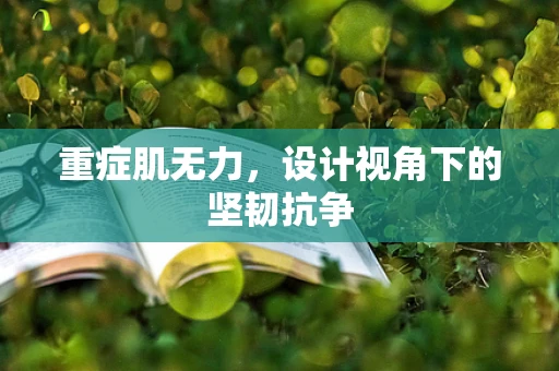 重症肌无力，设计视角下的坚韧抗争