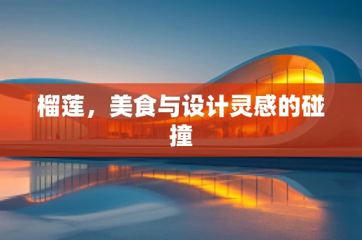 榴莲，美食与设计灵感的碰撞