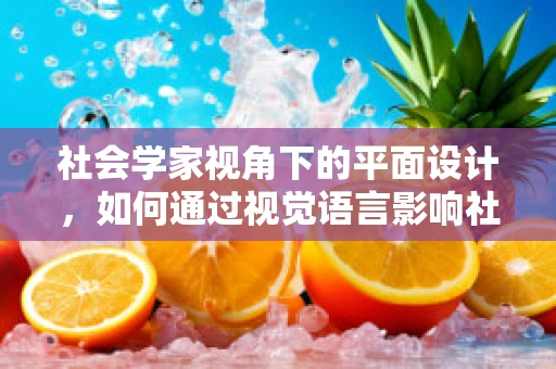 社会学家视角下的平面设计，如何通过视觉语言影响社会认知？
