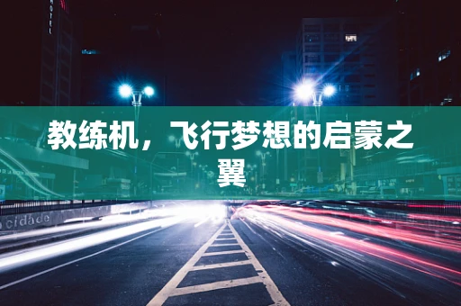 教练机，飞行梦想的启蒙之翼
