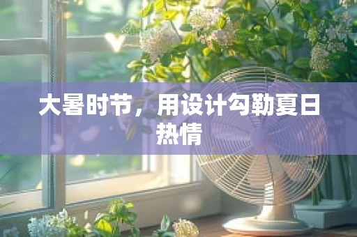 大暑时节，用设计勾勒夏日热情
