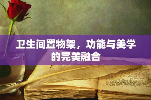 卫生间置物架，功能与美学的完美融合