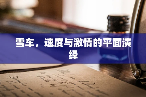 雪车，速度与激情的平面演绎