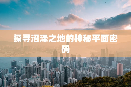 探寻沼泽之地的神秘平面密码