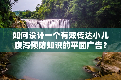 如何设计一个有效传达小儿腹泻预防知识的平面广告？