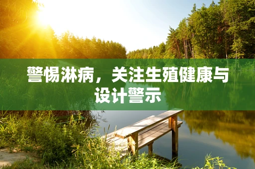 警惕淋病，关注生殖健康与设计警示