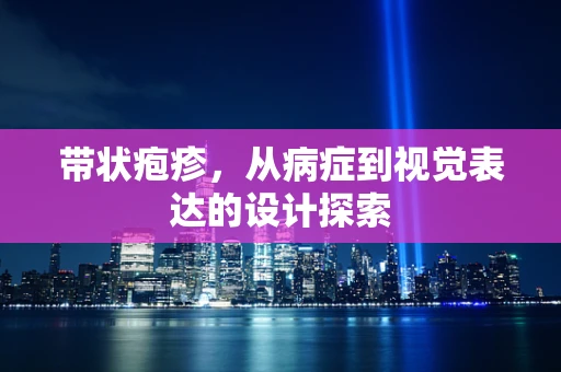 带状疱疹，从病症到视觉表达的设计探索
