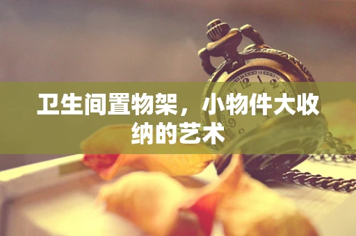 卫生间置物架，小物件大收纳的艺术