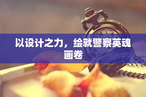 以设计之力，绘就警察英魂画卷