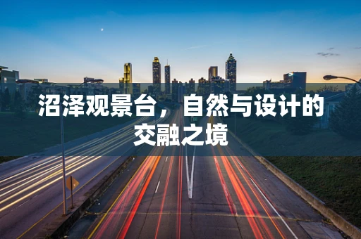 沼泽观景台，自然与设计的交融之境