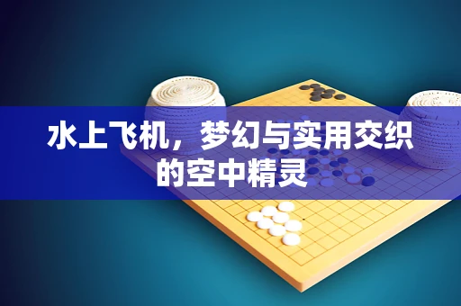 水上飞机，梦幻与实用交织的空中精灵