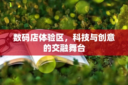 数码店体验区，科技与创意的交融舞台