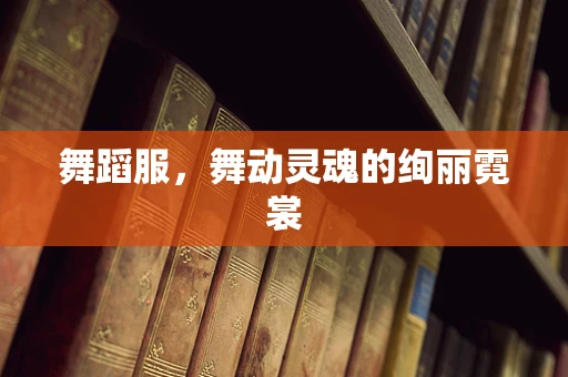 舞蹈服，舞动灵魂的绚丽霓裳